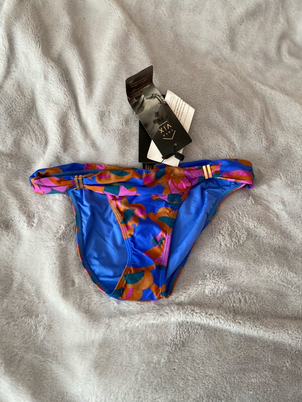 ViX Paula Hermanny Peonia Bia Tube bikini multi color bottom